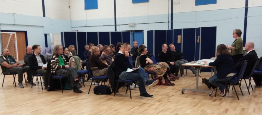 Newham Green Party Townhall meeting for Silvertown residents